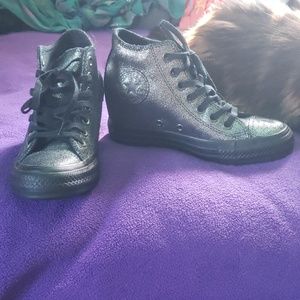 Hidden wedge converse sneakers